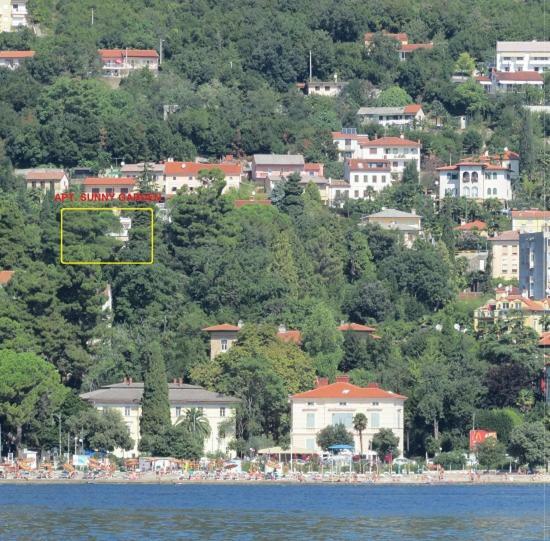 Sunny Garden Daire Opatija Dış mekan fotoğraf